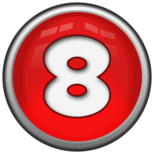 number 8 PNG
