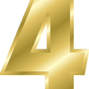 Number 4 PNG
