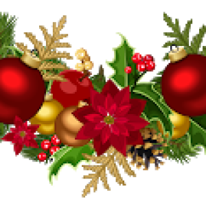 Christmas garland PNG