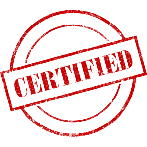 Certified PNG