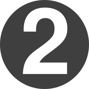 Number 2 PNG