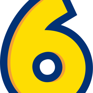 Number 6 PNG