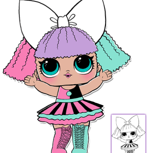 L.O.L. Surprise! doll PNG