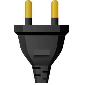 Power electric plug PNG