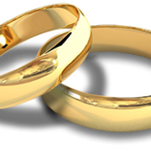 Wedding rings PNG