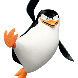 Madagascar penguins PNG