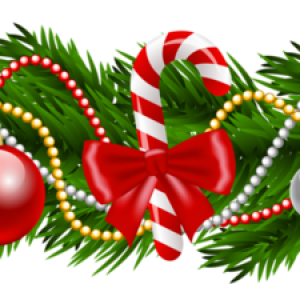 Christmas garland PNG