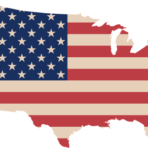 USA map PNG