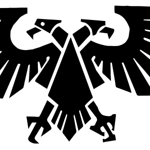 Eagle black logo PNG image, free download