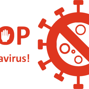 Stop coronavirus! PNG