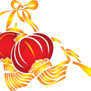Chinese red lantern PNG