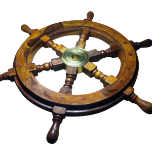 Ship's wheel, rudder PNG