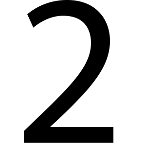 Number 2 PNG