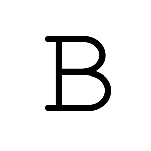 Letter B PNG