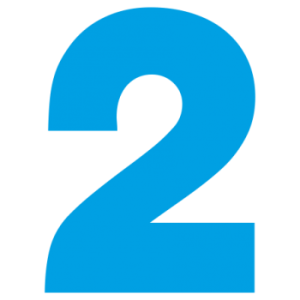 Number 2 PNG