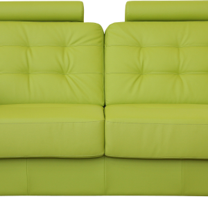 Green sofa PNG image