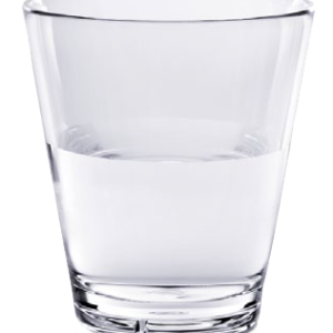 Water glass PNG