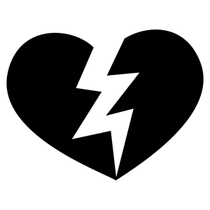 Broken heart PNG