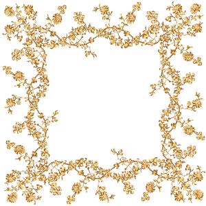 Floral frame PNG