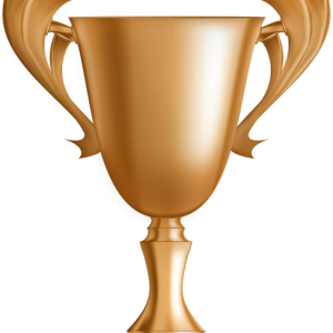 Award trophy cup