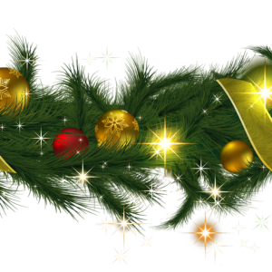 Christmas garland PNG
