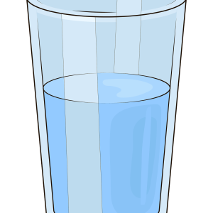 Water glass PNG