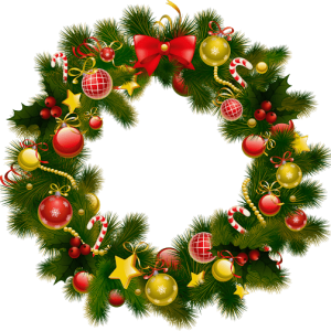 Christmas wreath PNG
