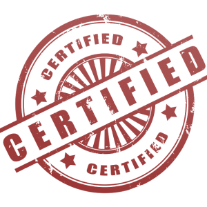 Certified PNG