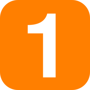 Number 1 PNG