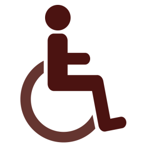 Disabled handicap symbol PNG