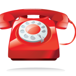 red phone png image