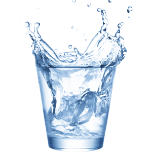 Water glass PNG