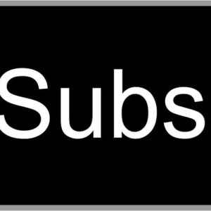 Subscribe button PNG
