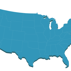 USA map PNG