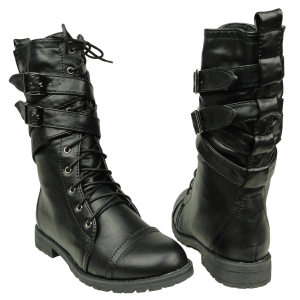 Black boots PNG image