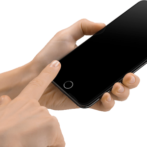 Phone in hand PNG