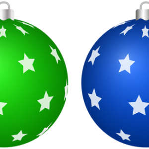 Christmas balls baubles
