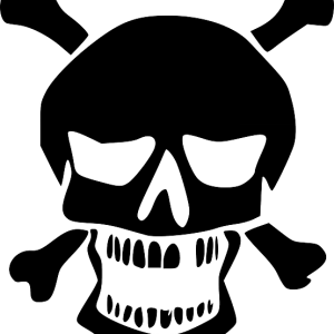 Skull logo PNG image