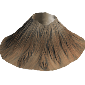 Volcano PNG