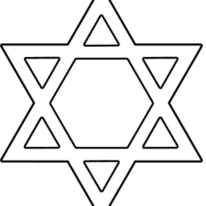 Magen David PNG, Jewish star PNG