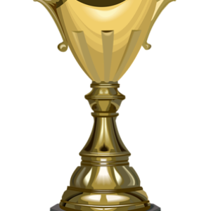 Award trophy cup