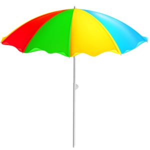 Beach umbrella PNG