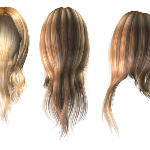 Hair wig PNG