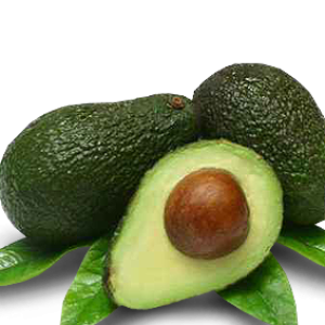 three avocados PNG