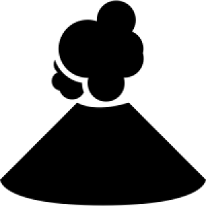 Volcano PNG
