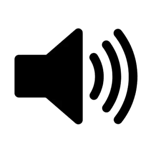 Sound icon PNG
