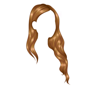 Hair wig PNG