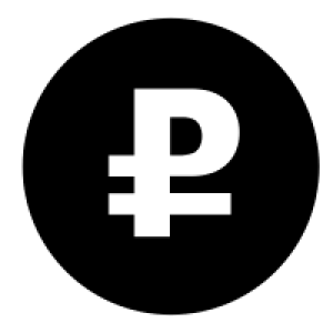 Russian ruble PNG