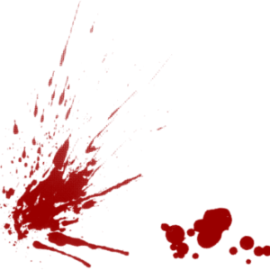 Blood splashes PNG image