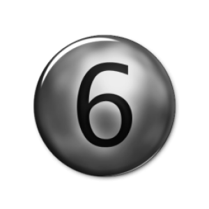 Number 6 PNG
